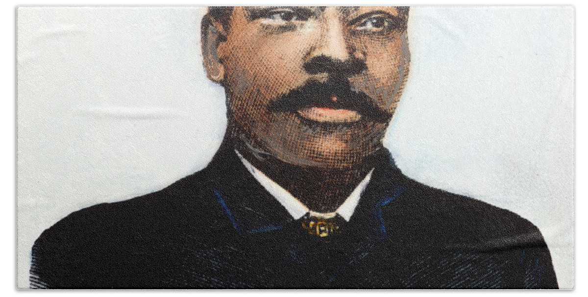 19th Century Hand Towel featuring the photograph Granville T. Woods #1 by Granger