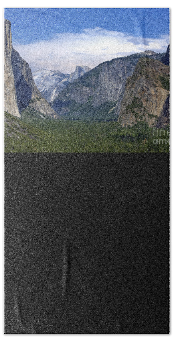 Yosemite Hand Towel featuring the photograph Yosemite #1 by Daniel Knighton