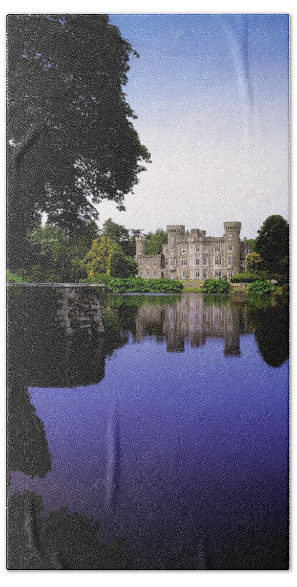 Archaeology Bath Towel featuring the photograph Johnstown Castle, Co Wexford, Ireland #2 by The Irish Image Collection 