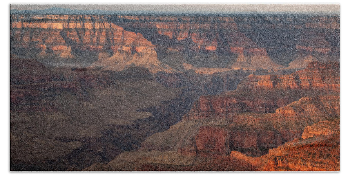 Usa Bath Towel featuring the photograph Grand Canyon Sunrise by Aurica Voss