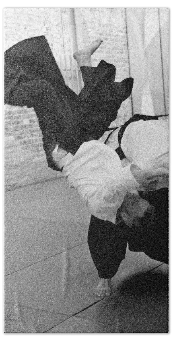 Fine Art Hand Towel featuring the photograph Aikido by Frederic A Reinecke