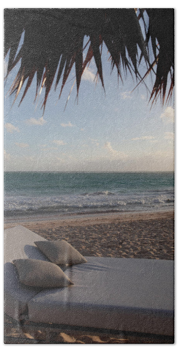 Atlantic Bath Towel featuring the photograph Alluring Tropical Beach by Karen Lee Ensley