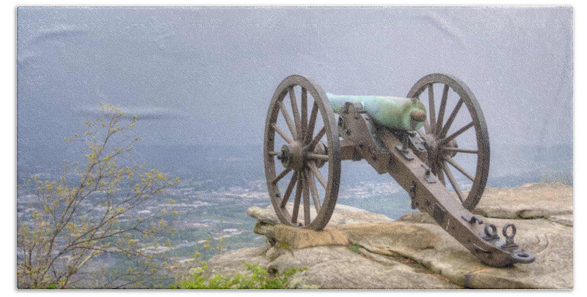 Cannon Hand Towel featuring the photograph Cannon 2 by David Troxel