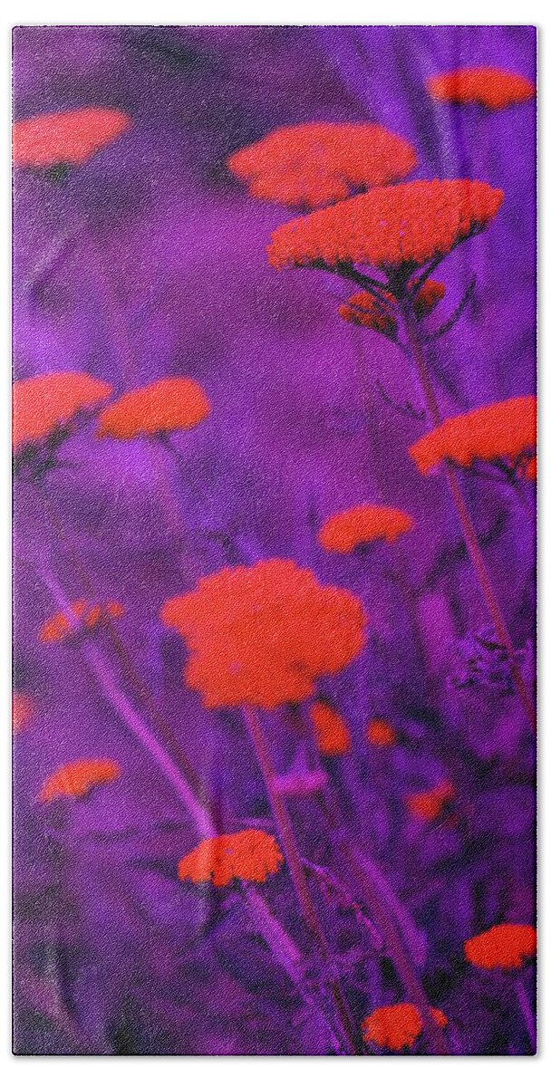Nature Bath Towel featuring the photograph Chromatic Florals by Deborah Crew-Johnson