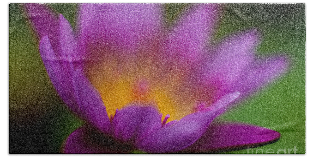 Lily Hand Towel featuring the photograph Glorious Lily by Mike Reid