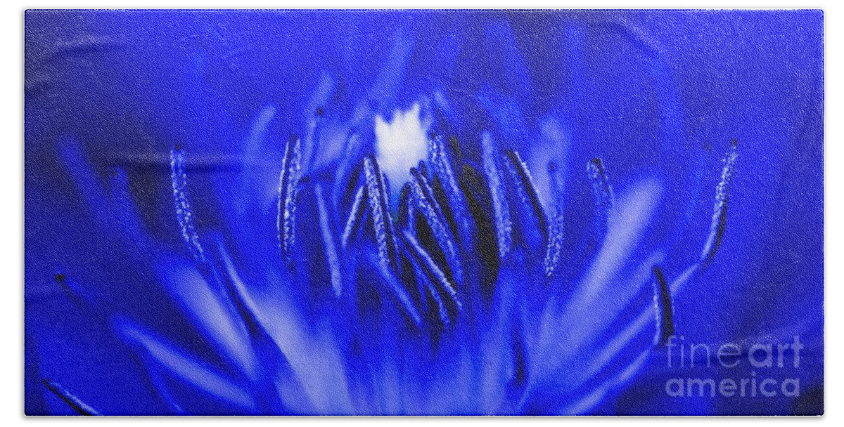 Beautiful Bath Towel featuring the photograph Inside A Flower by Henrik Lehnerer