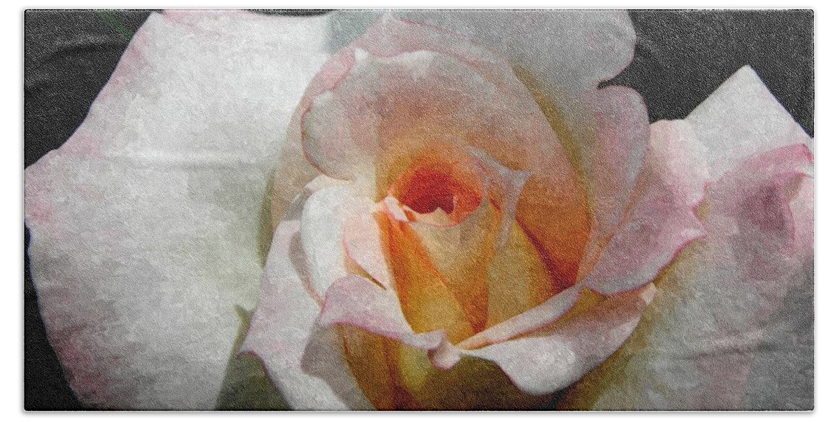 Rose Bath Towel featuring the photograph Just Call Me Beautiful by Kim Galluzzo