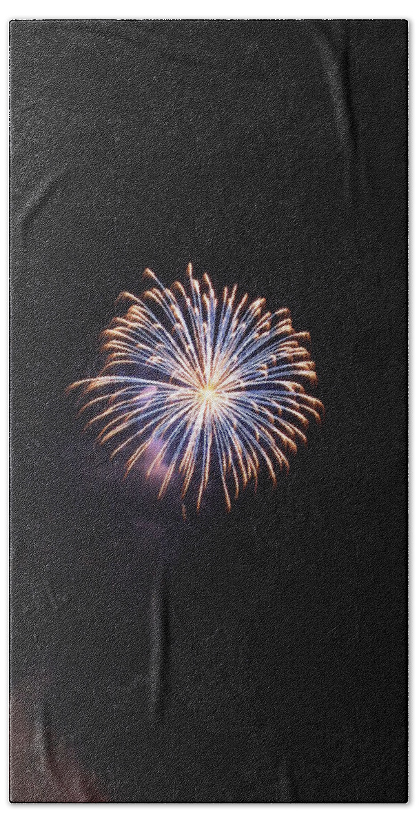 Firework Hand Towel featuring the photograph Oxford Fireworks by Joshua House