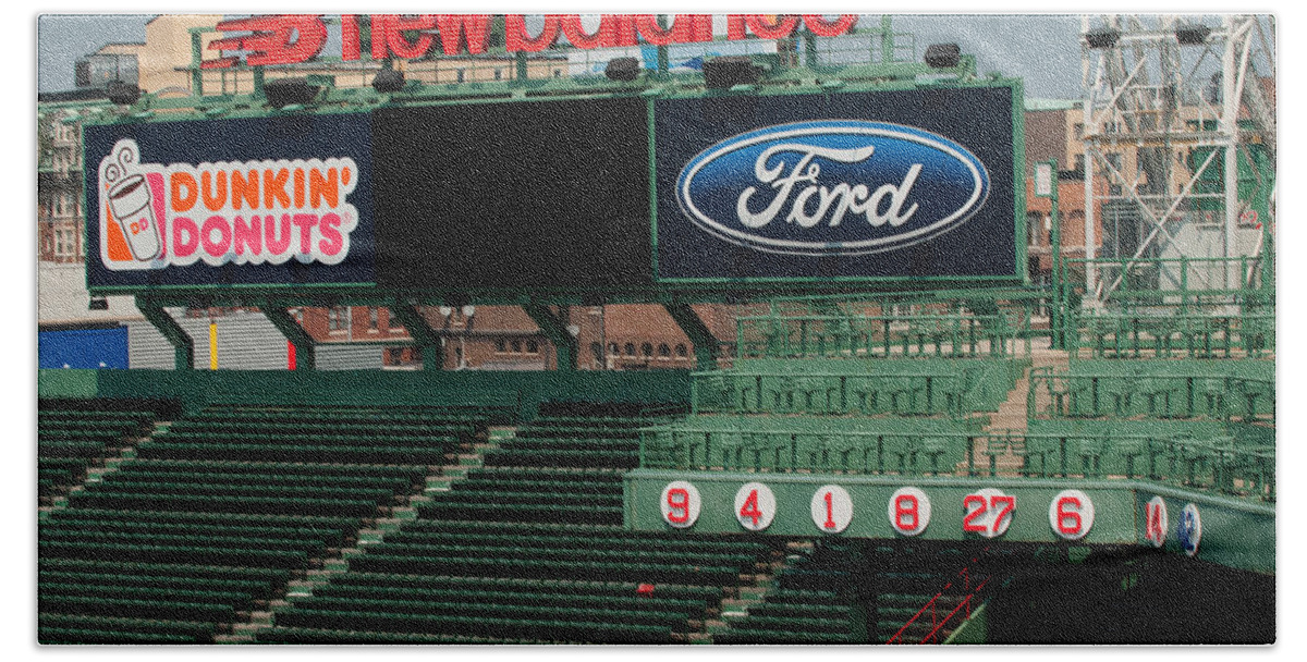 Fenway Park Hand Towel featuring the photograph Rich in History by Paul Mangold