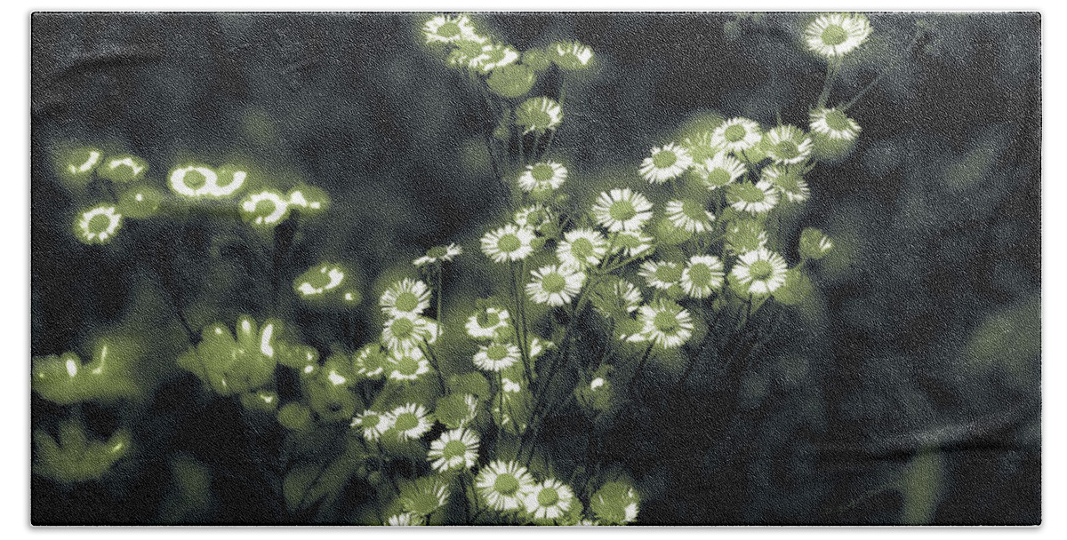  Bath Towel featuring the photograph Roadside Wildflower Glow by DigiArt Diaries by Vicky B Fuller