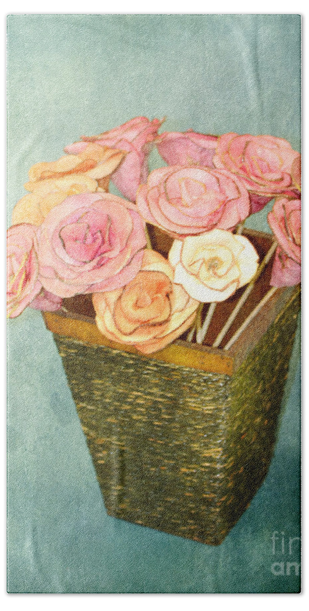 Roses Bath Towel featuring the photograph Rose for You by Traci Cottingham