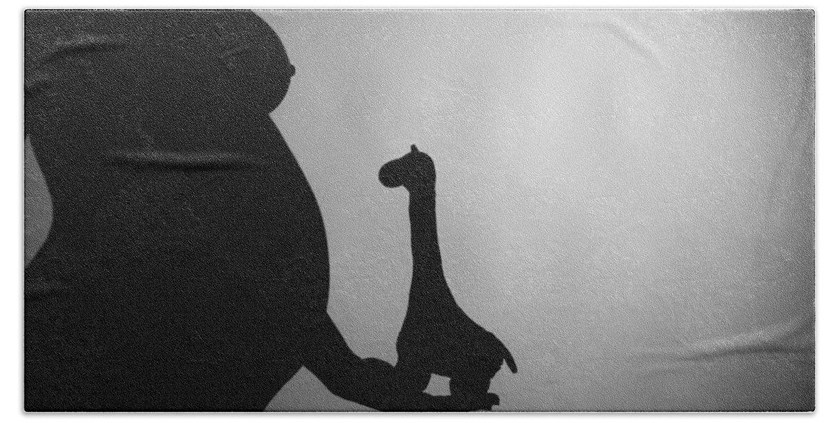 Ralf Bath Towel featuring the photograph Whale meets Giraffe by Ralf Kaiser