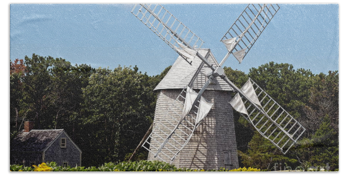 drummer Boy Park Bath Sheet featuring the photograph Windmill by John Greim