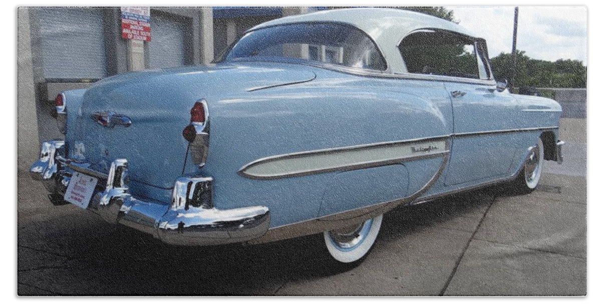 Chevrolet Bel Air Bath Towel featuring the photograph Chevrolet Bel Air #1 by Jackie Russo