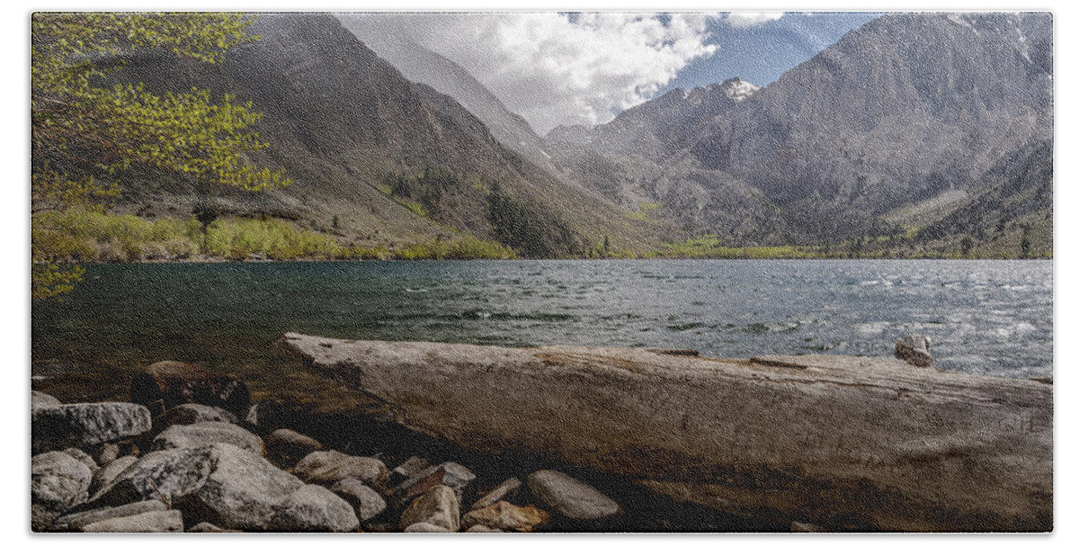 California Bath Towel featuring the photograph Convict Lake #1 by Cat Connor