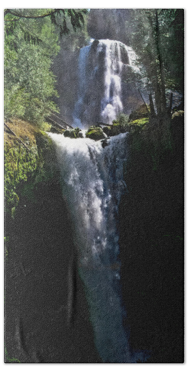 Falls Creek Hand Towel featuring the photograph Falls Creek Falls #1 by Albert Seger