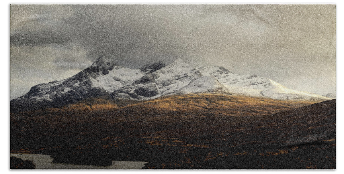Beautiful Hand Towel featuring the photograph isle of Skye #1 by Chris Smith
