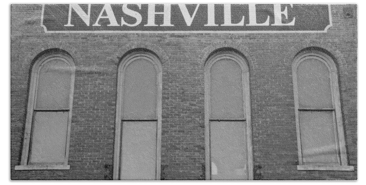Nashville Bath Towel featuring the photograph Nashville #1 by Brian Kamprath
