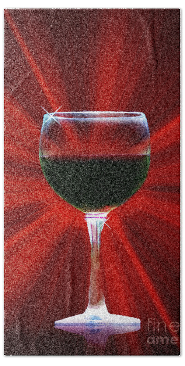 Cool Wine Glass Art Ornament by Stephanie Laird - Fine Art America