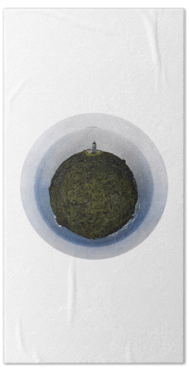 Sacred Planet Hand Towel featuring the photograph Sacred Planet - Cape Renga #1 by Michele Cazzani