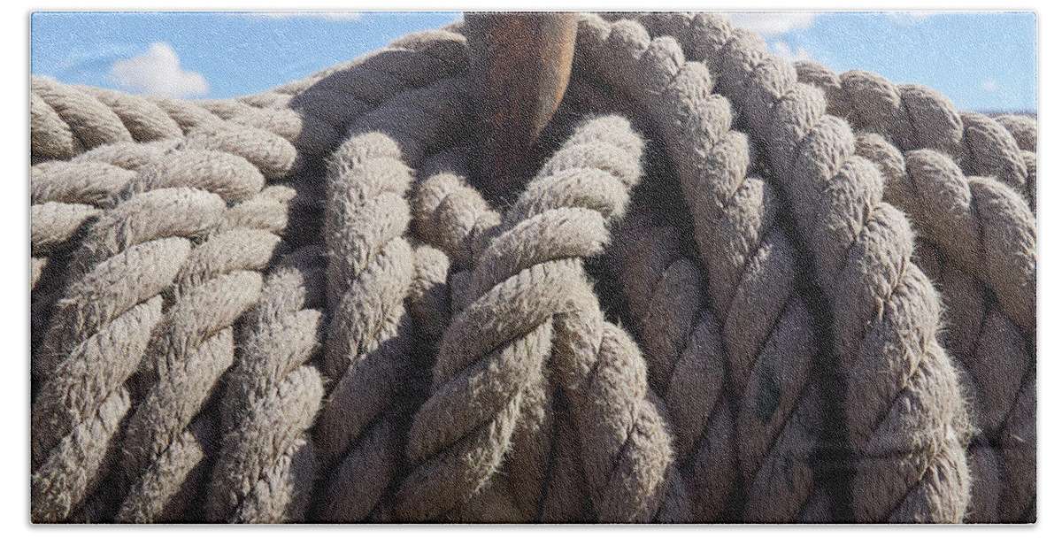 Finland Bath Towel featuring the photograph The Ropes #1 by Jouko Lehto