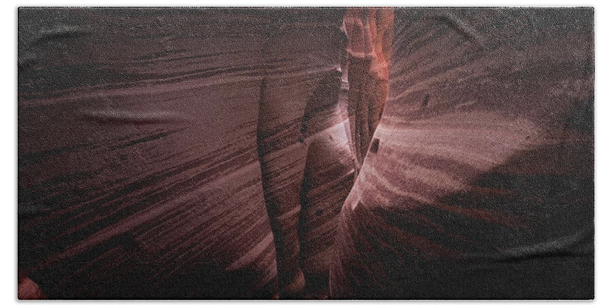 50s Bath Towel featuring the photograph Zebra Canyon #1 by Edgars Erglis