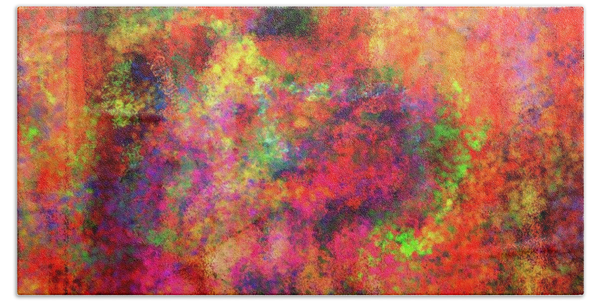 Abstract Bath Towel featuring the photograph 127 by Timothy Bulone