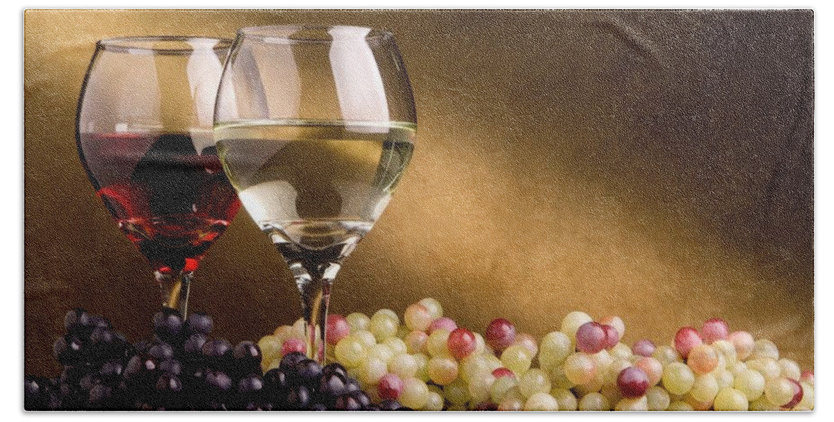 Wine Hand Towel featuring the photograph Wine #14 by Jackie Russo