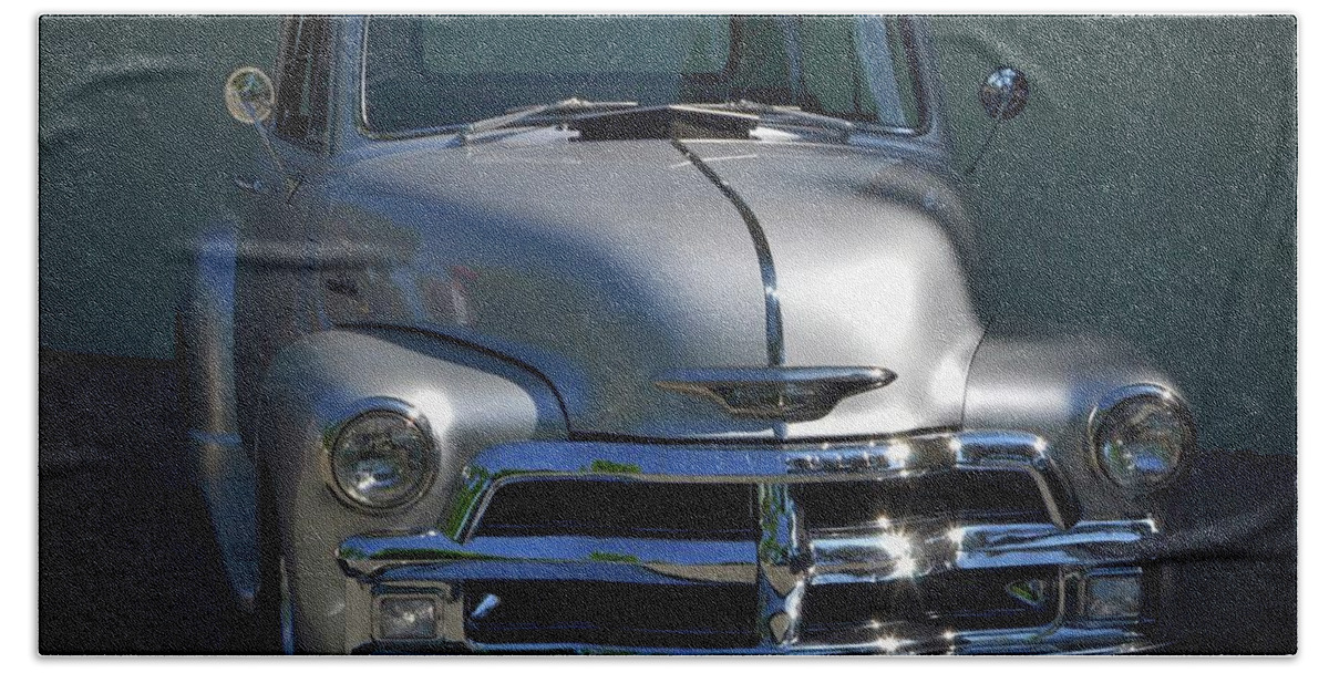  Bath Towel featuring the photograph Classic Chevy Pickup #17 by Dean Ferreira