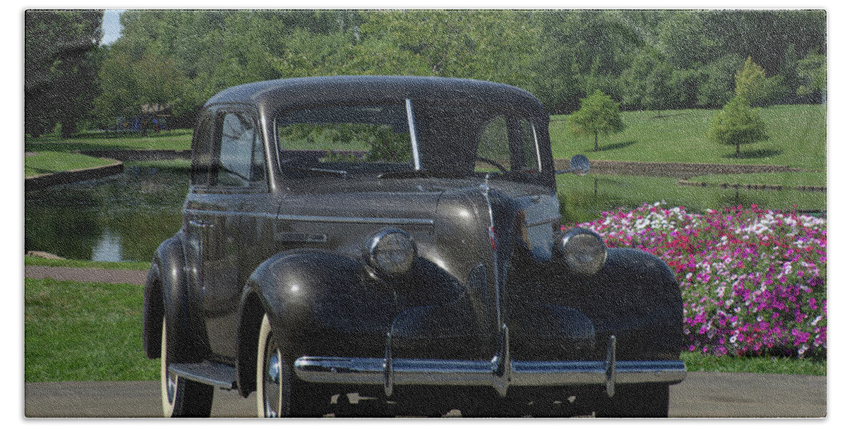 1939 Buick Hand Towel featuring the photograph 1939 Buick by Tim McCullough