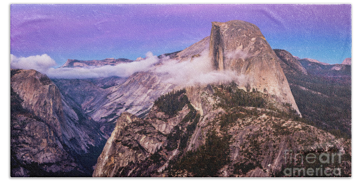 Half Dome Bath Towel featuring the photograph Half Dome #2 by Anthony Michael Bonafede