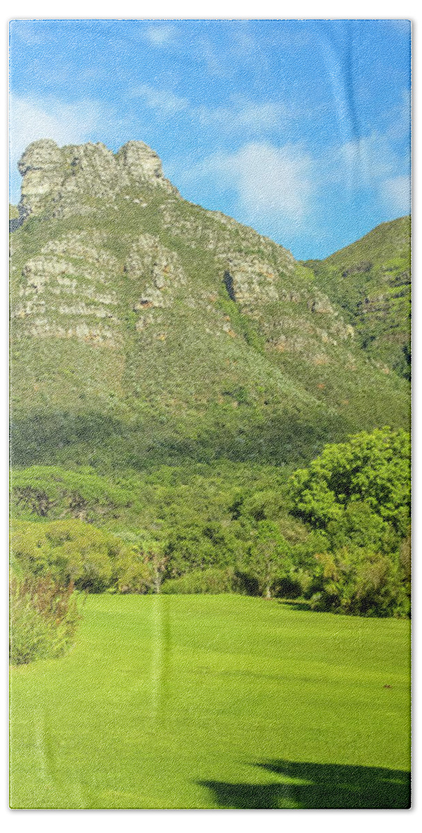 Cape Town Hand Towel featuring the photograph Kirstenbosch Botanical Garden #2 by Benny Marty