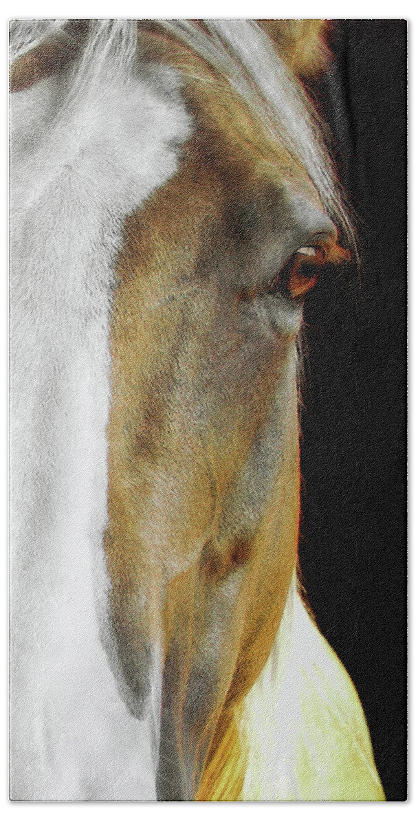 Always Bath Sheet featuring the photograph Palomino by JAMART Photography