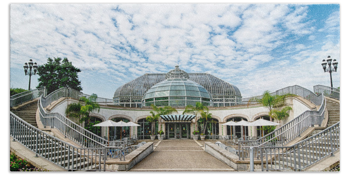 Phipps Conservatory Hand Towel featuring the photograph Phipps Conservatory Pittsburgh Pennsylvania #2 by Amy Cicconi