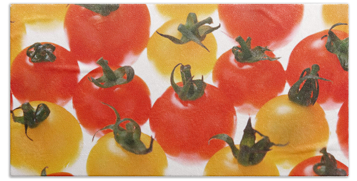 Tomato Hand Towel featuring the digital art Tomato #2 by Maye Loeser