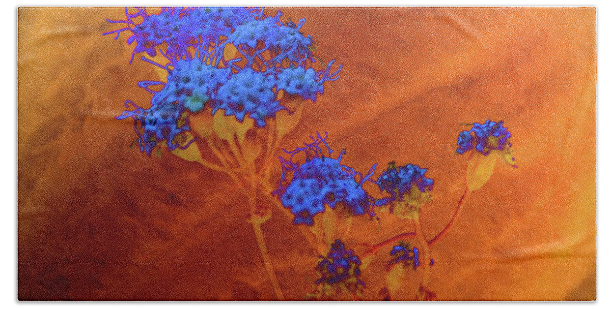 Texture Hand Towel featuring the photograph Texture Flowers #25 by Prince Andre Faubert