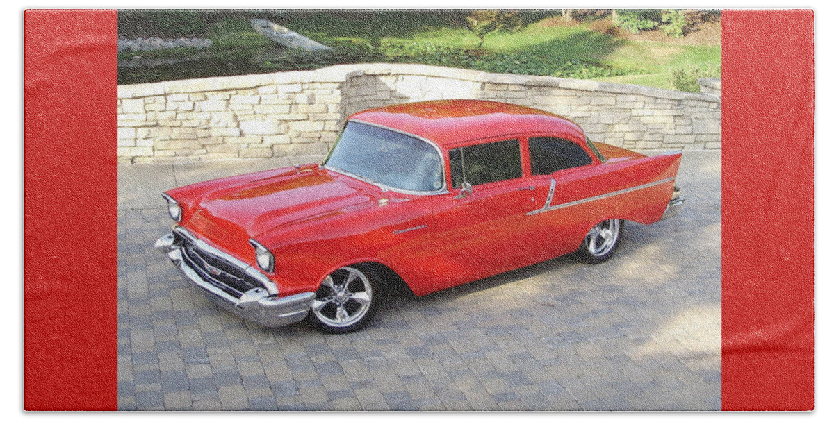 Chevrolet Bath Towel featuring the photograph Chevrolet #3 by Jackie Russo