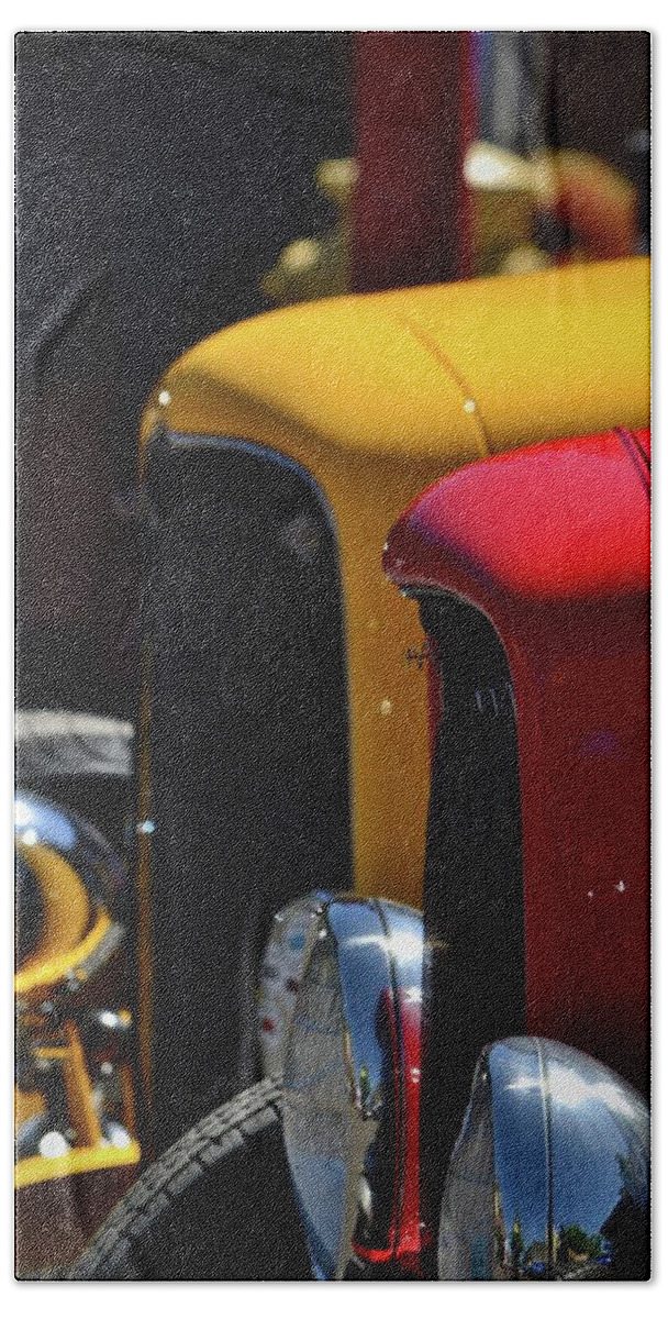  Bath Towel featuring the photograph Hotrods #4 by Dean Ferreira