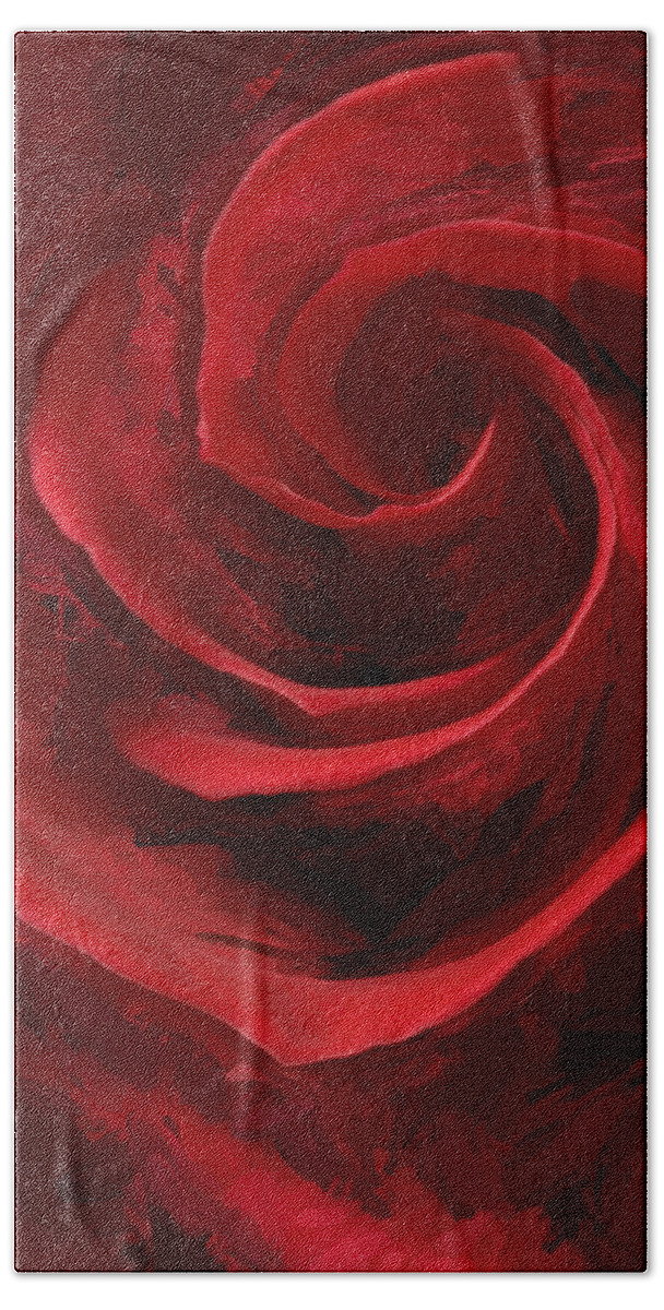 Roses Bath Towel featuring the photograph Unfurling Beauty 2 by George Robinson