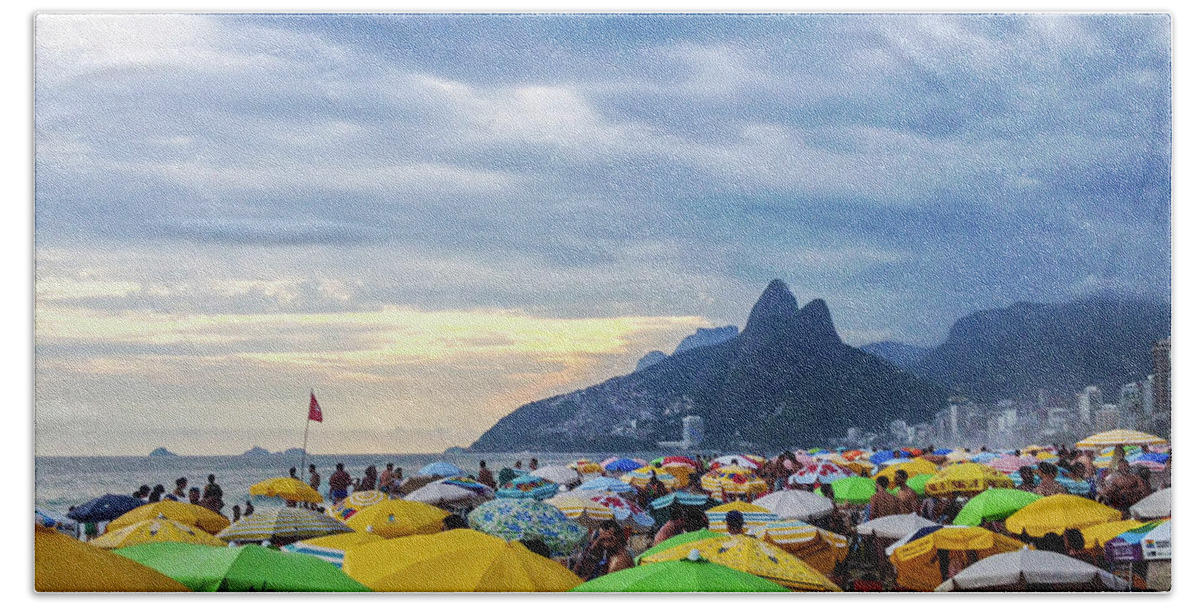 Mountain Bath Towel featuring the photograph Rio de Janeiro #34 by Cesar Vieira