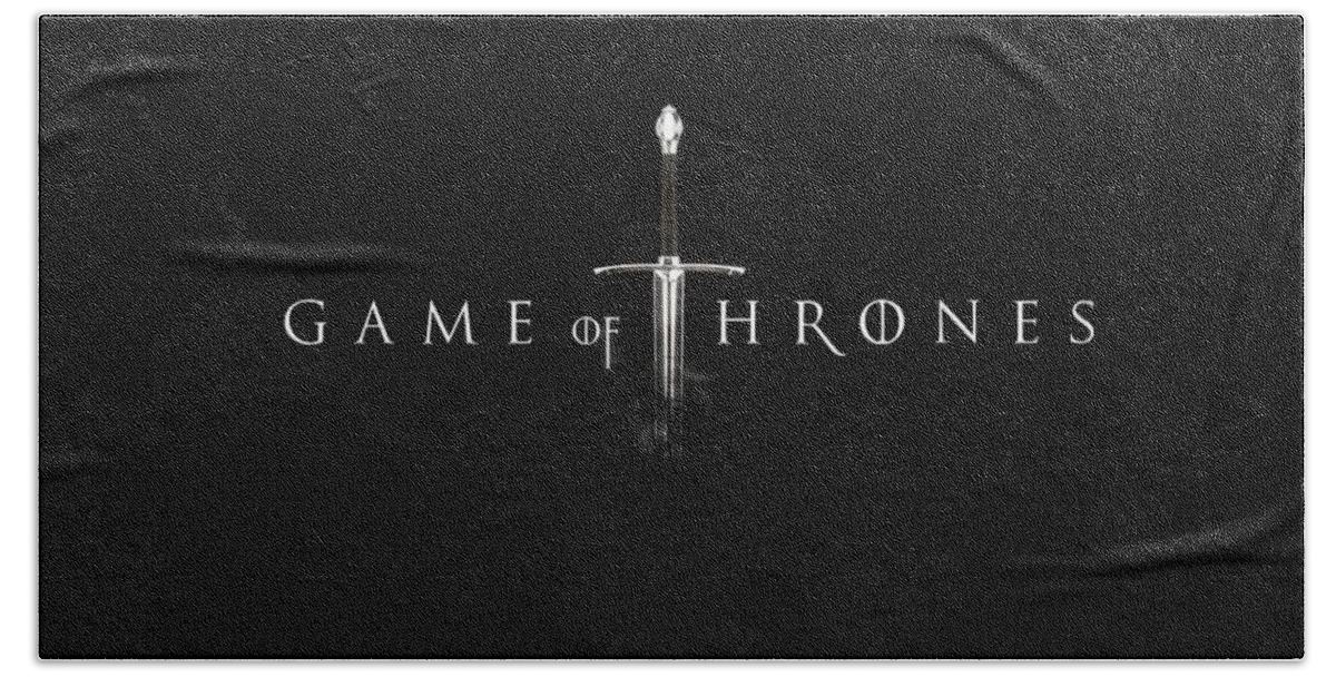 Game Of Thrones Bath Towel featuring the digital art Game Of Thrones #35 by Super Lovely