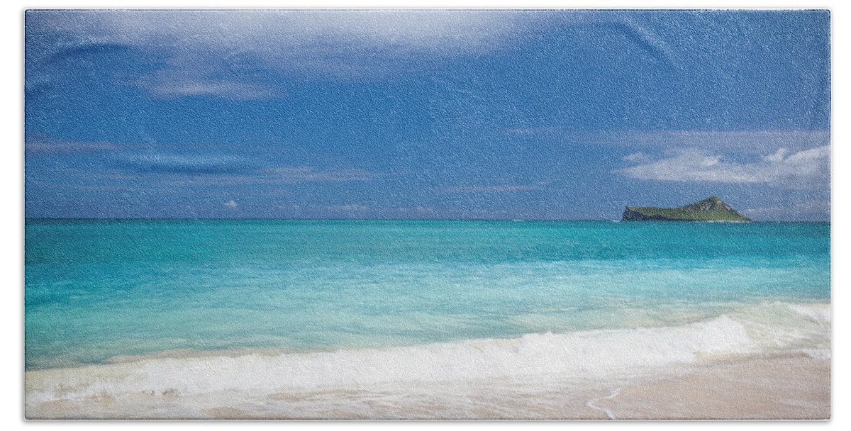 Beach Hand Towel featuring the photograph Waimanalo Beach #4 by Ralf Kaiser