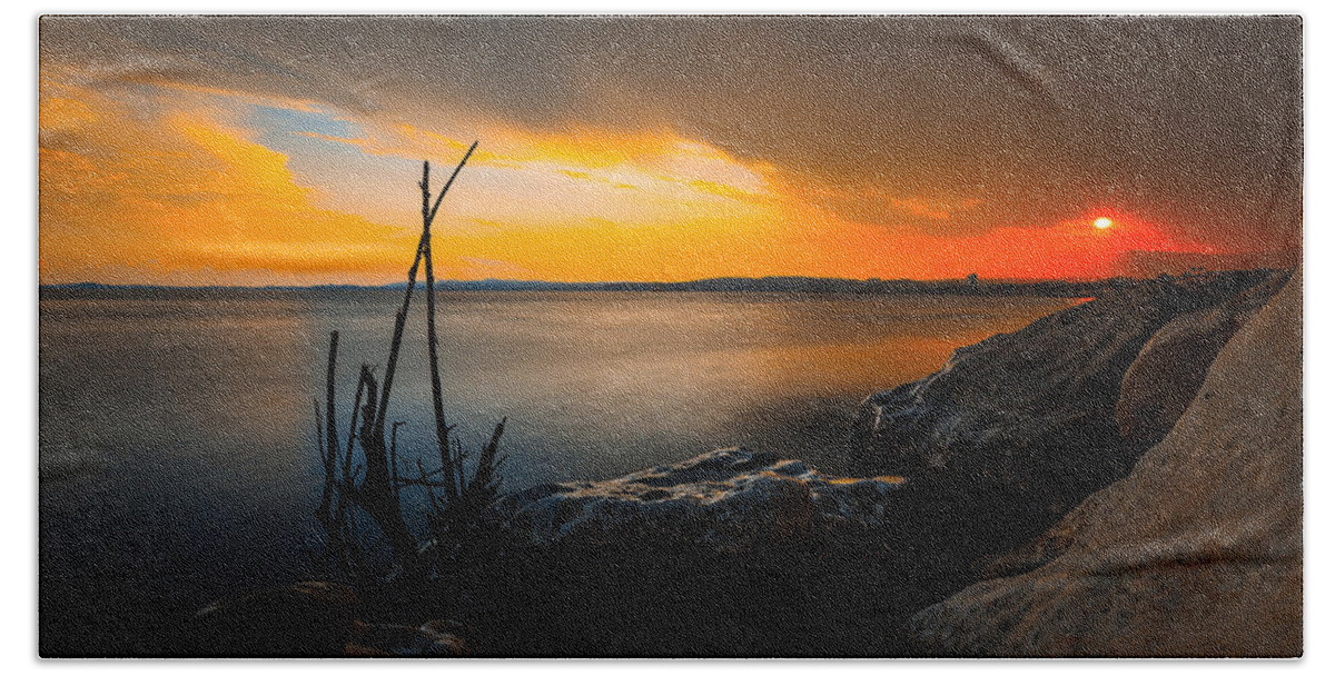 Sunset Hand Towel featuring the photograph Sunset #44 by Jackie Russo