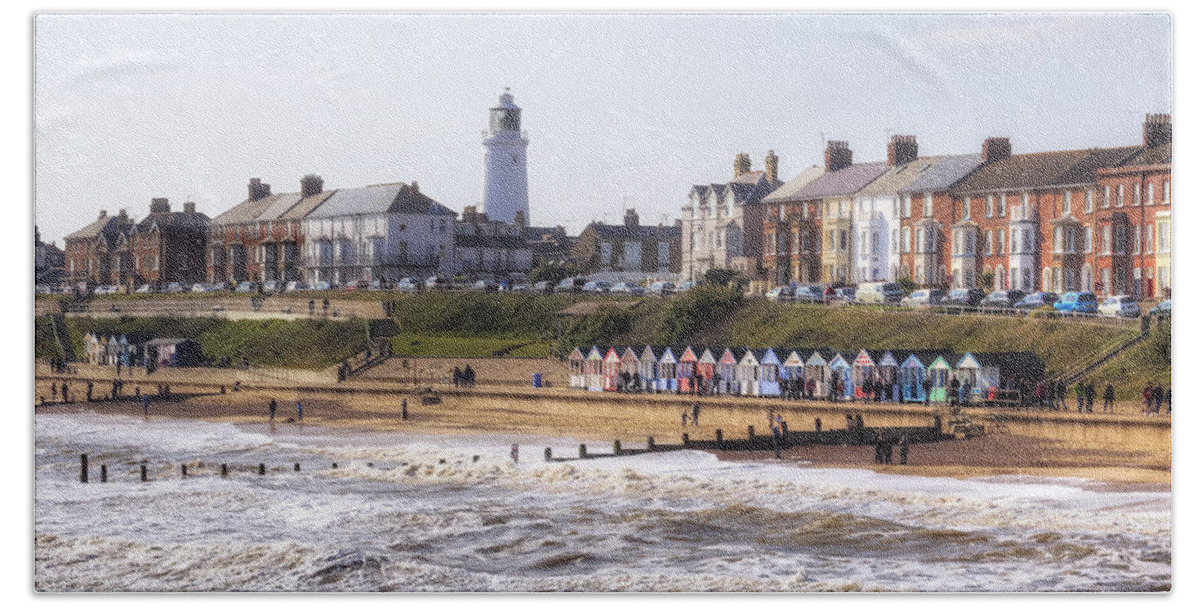Southwold Hand Towel featuring the photograph Southwold - England #5 by Joana Kruse