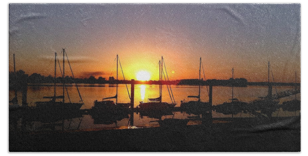 Sunset Bath Towel featuring the photograph Sunset #58 by Jackie Russo