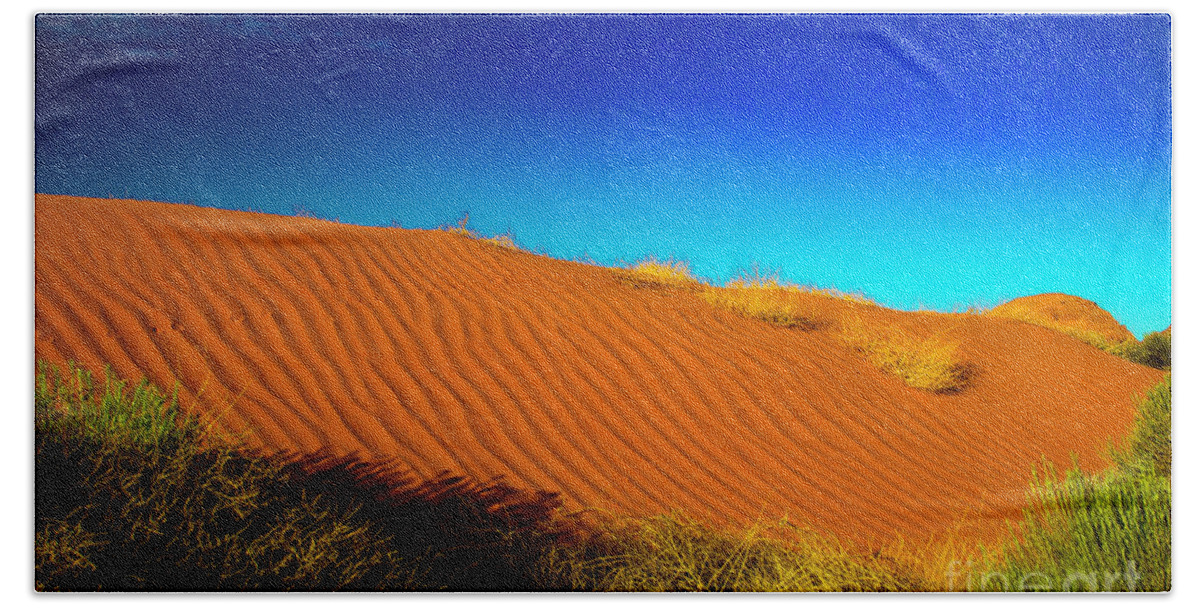 Sand Dune Bath Towel featuring the photograph Sand Dune #2 by Mark Jackson