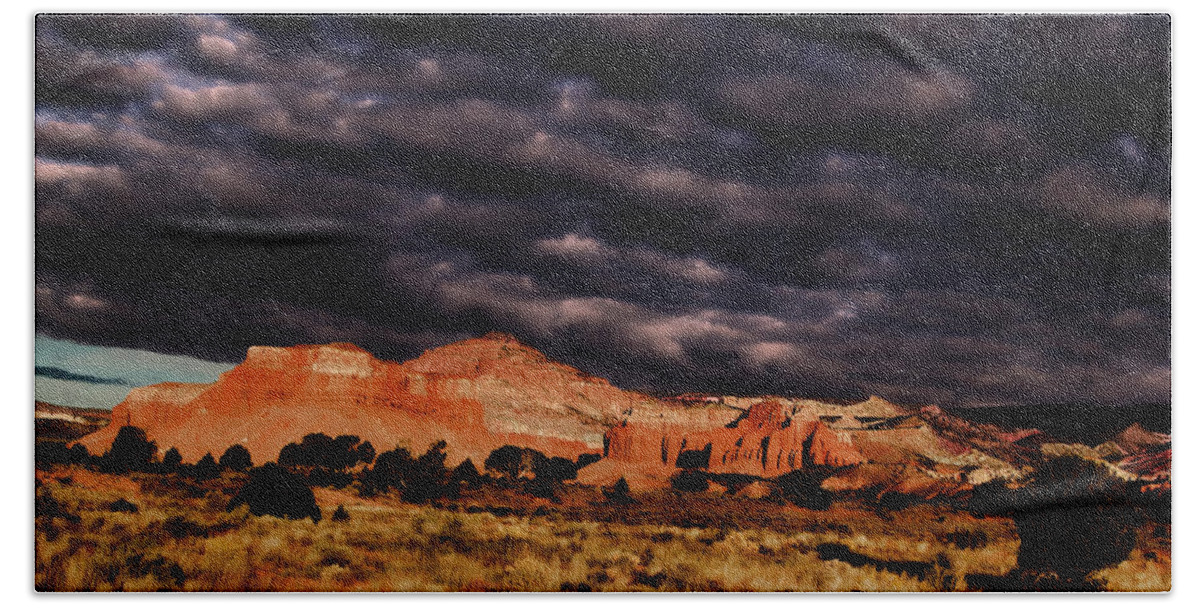 Capitol Reef National Park Hand Towel featuring the photograph Capitol Reef National Park by Mark Smith