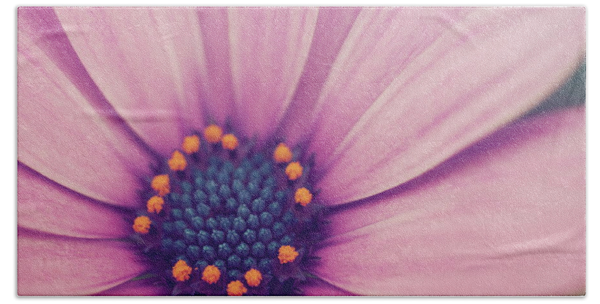 Daisy Bath Towel featuring the photograph A Flower for You... by Yuka Kato