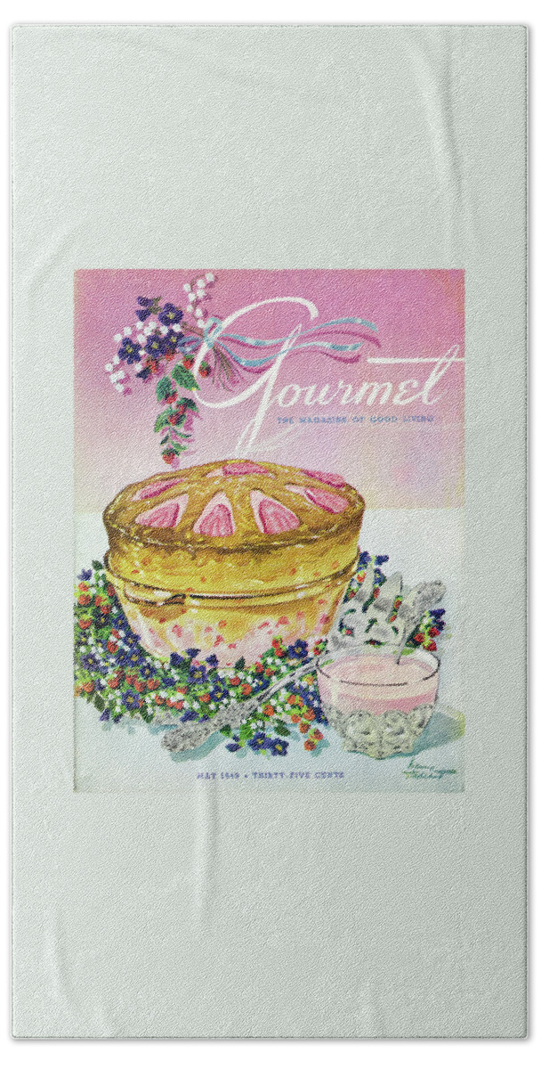 A Gourmet Cover Of A Souffle Hand Towel