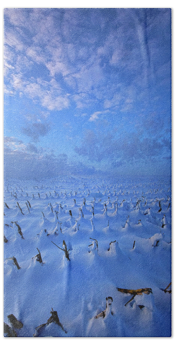 Clouds Hand Towel featuring the photograph A Quiet Light Purely Seen by Phil Koch